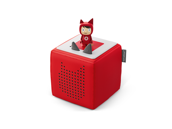 Tonies Toniebox Starterset Rot (Kreativ-Tonie)