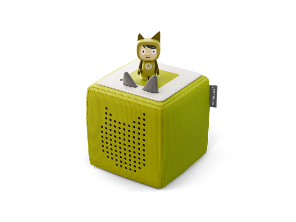 Tonies Toniebox Starterset Grün (Kreativ-Tonie)